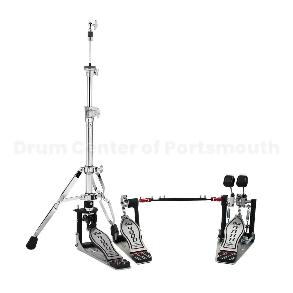 DW 9000 Double Bass Drum Pedal & Hi Hat Stand Combo - Drum Center Of Portsmouth