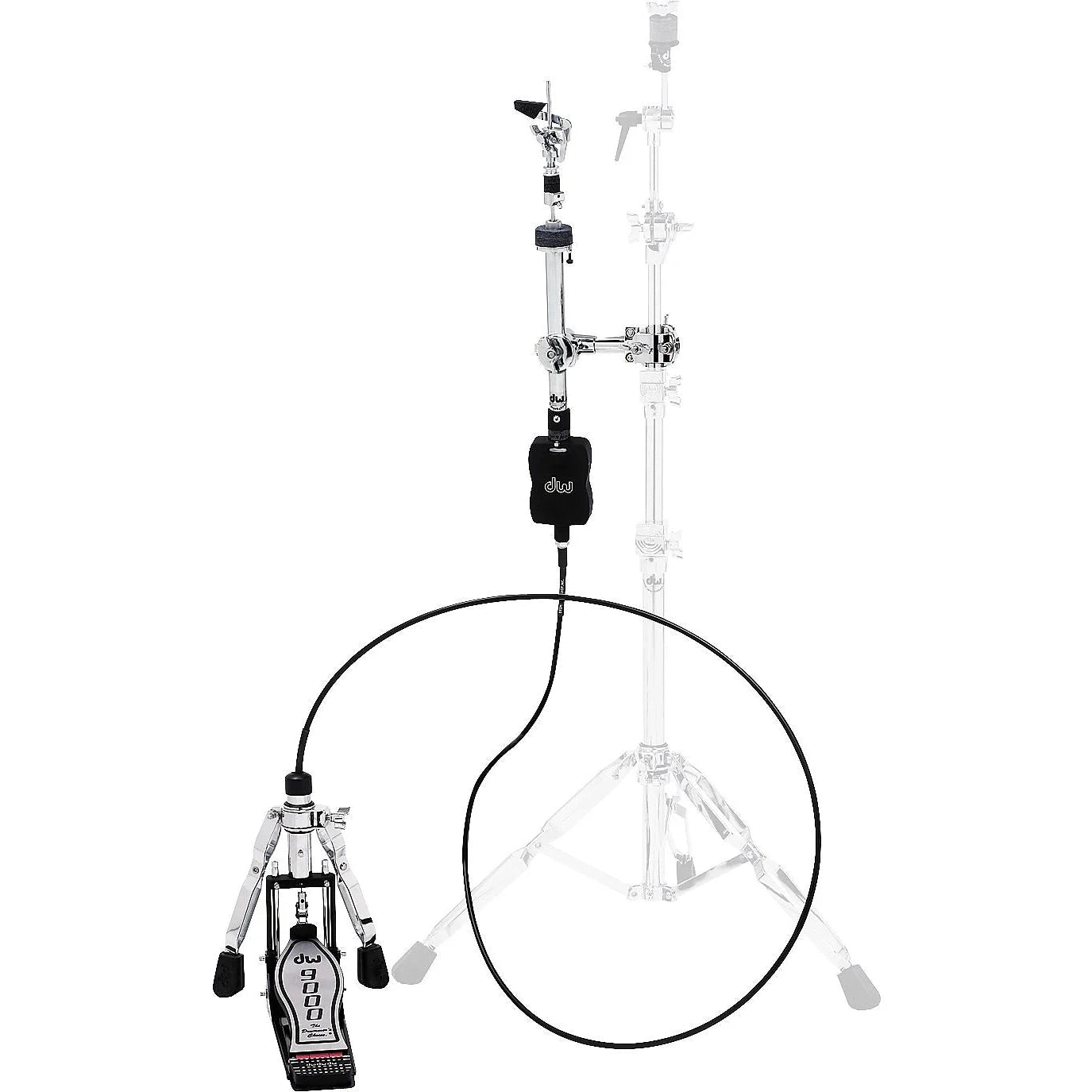 DW 9000 Series Remote Hi-Hat 2Ft Cable, w/776L Mounting Clamp - Drum Center Of Portsmouth