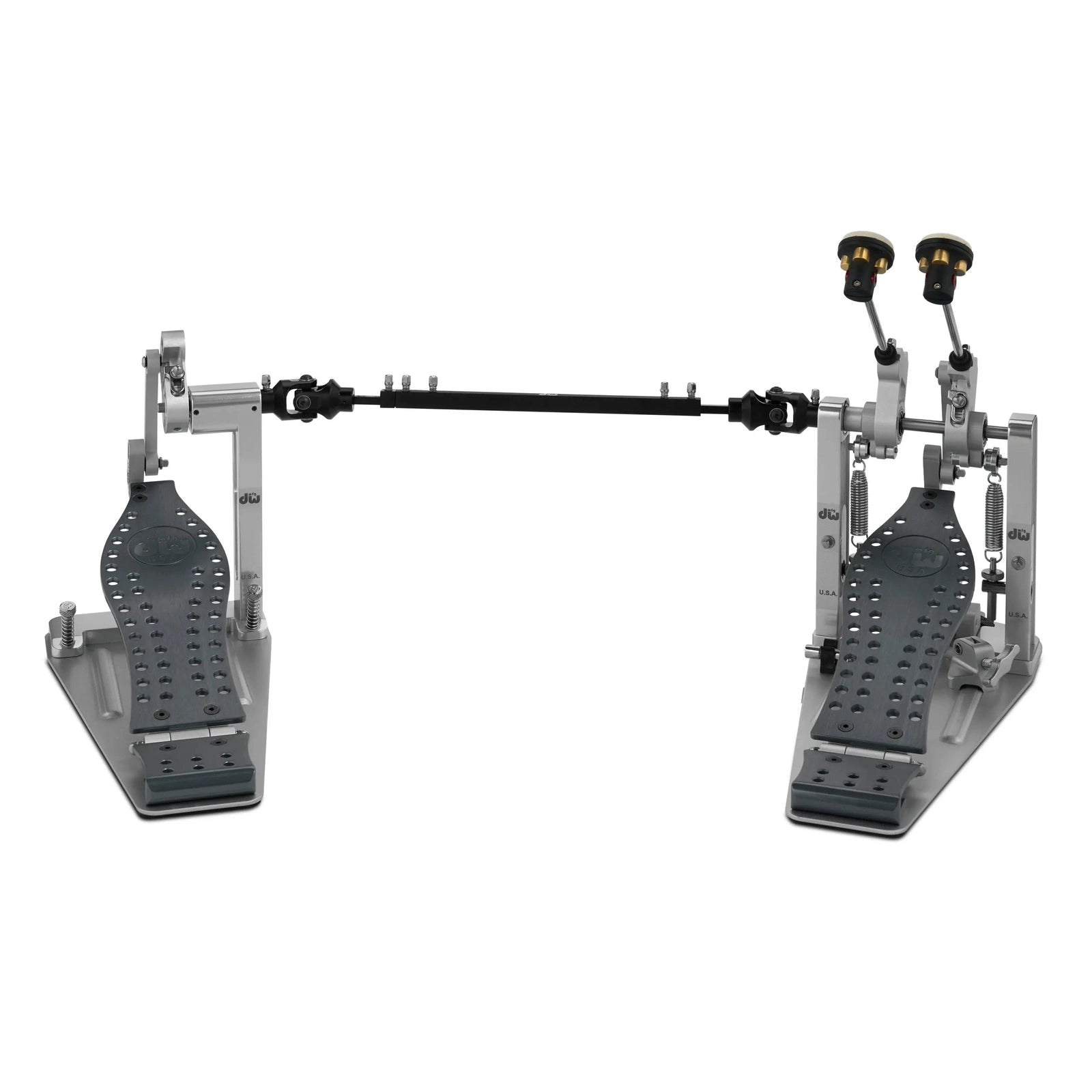 DW DWCPMDD2GR MFG Series Direct Double Bass Drum Pedal - Gray - Drum Center Of Portsmouth