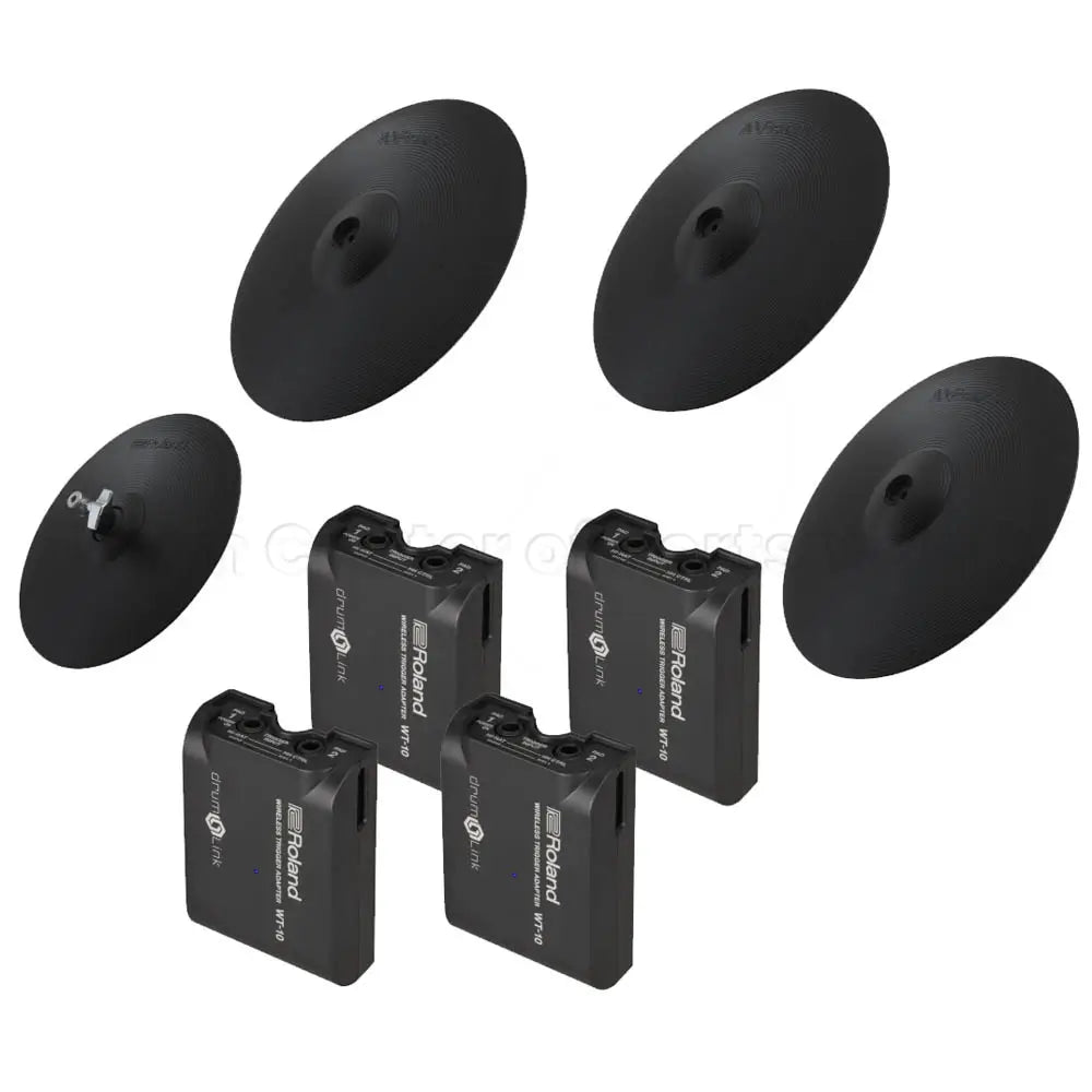 Roland 4CY-4WT-01 Wireless Electronic Cymbal 4-Pack - Drum Center Of Portsmouth