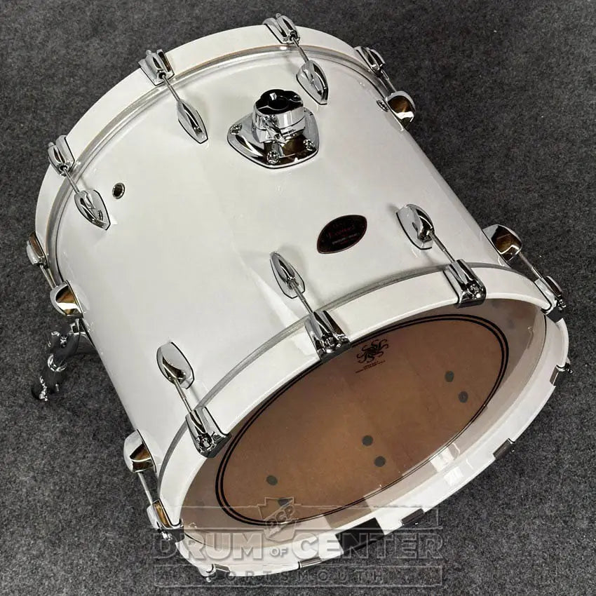 Sakae Evolved Maple Bass Drum 20x16 Pearl White - Drum Center Of Portsmouth