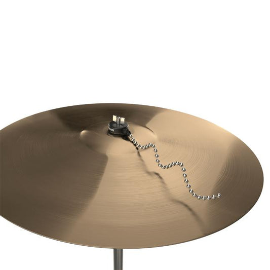 Evans Cymbal Sizzler w/2 Chains-5