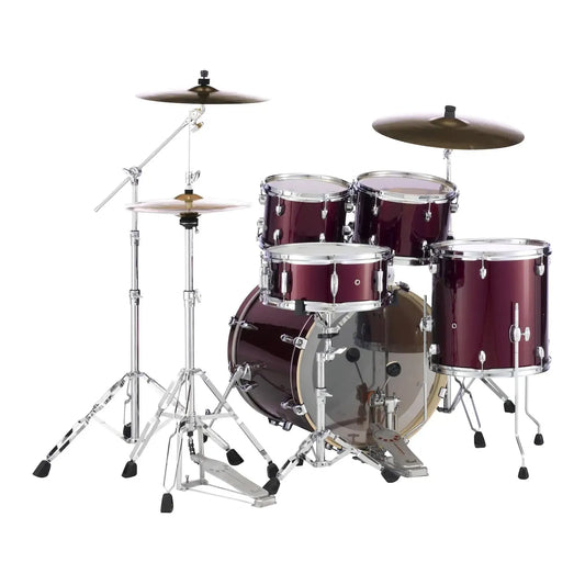 Pearl Export EXX725 5pc Drum Set Burgundy w/Hardware - Drum Center Of Portsmouth