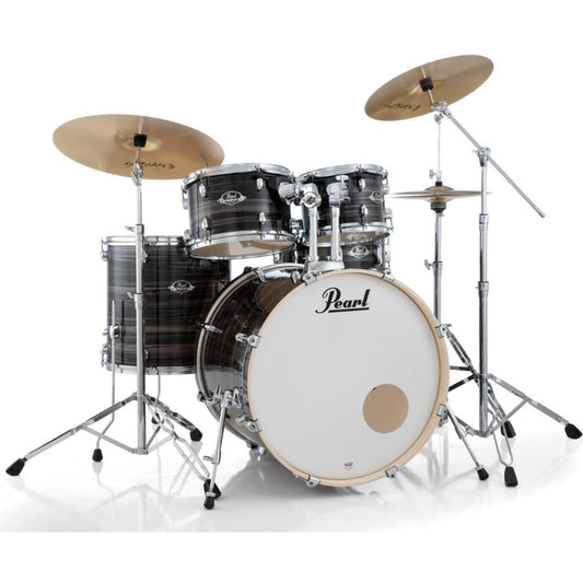 Pearl Export 5pc Drum Set 22/12/13/16/14 Amethyst Twist w/Stands & Sabian Cymbals - Drum Center Of Portsmouth