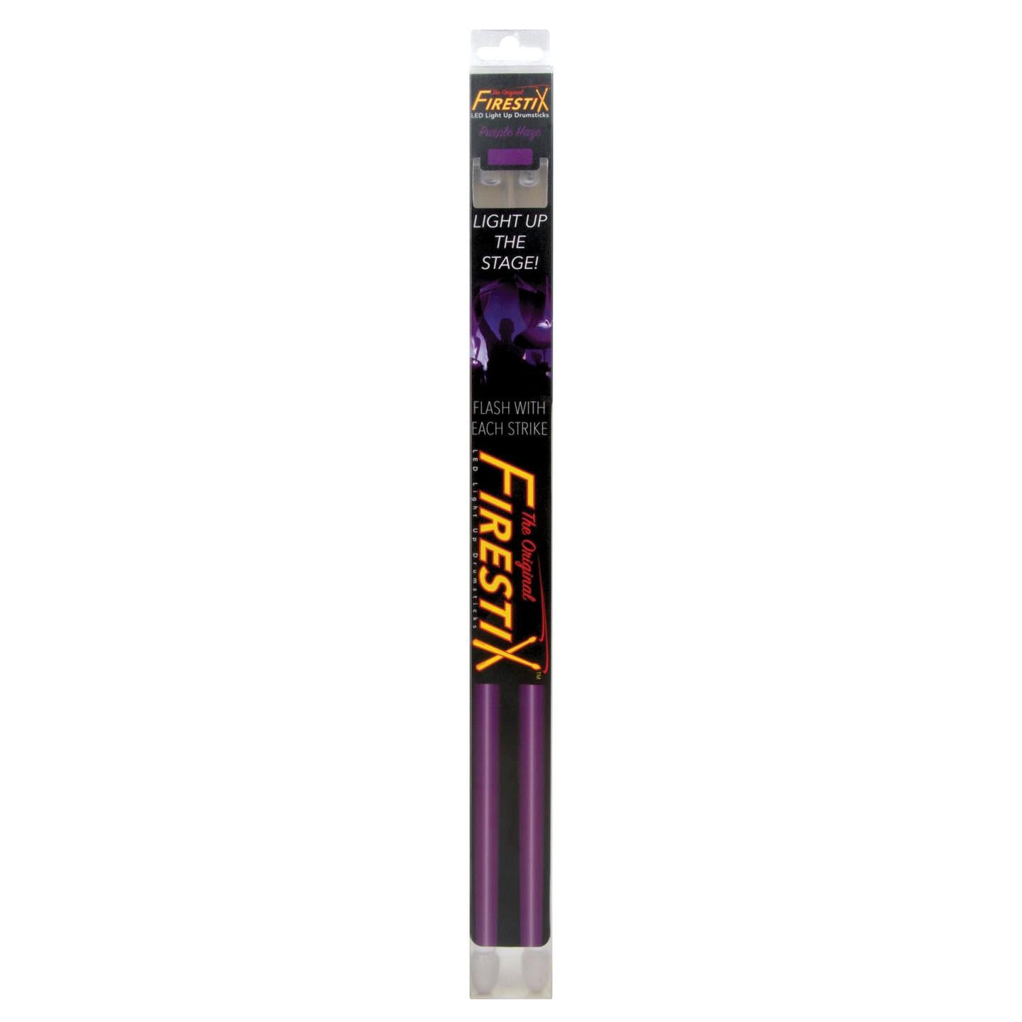 Firestix FX12PR Light-Up Drum Sticks Purple - Drum Center Of Portsmouth
