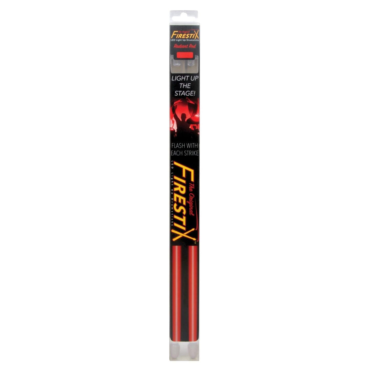 Firestix FX12RD Light-Up Drum Sticks Red - Drum Center Of Portsmouth