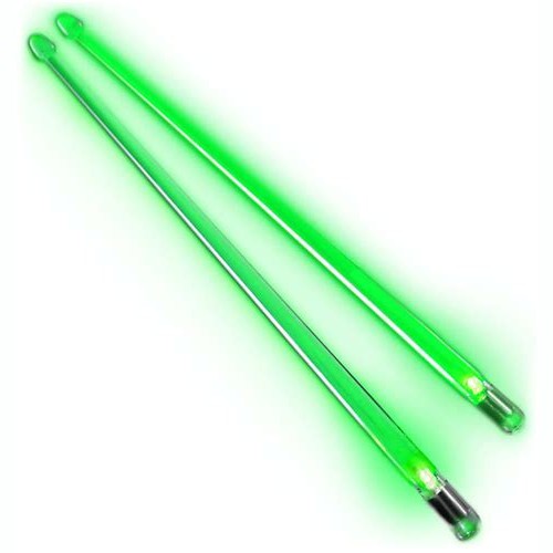 Firestix FX12GR Light-Up Drum Sticks Green - Drum Center Of Portsmouth