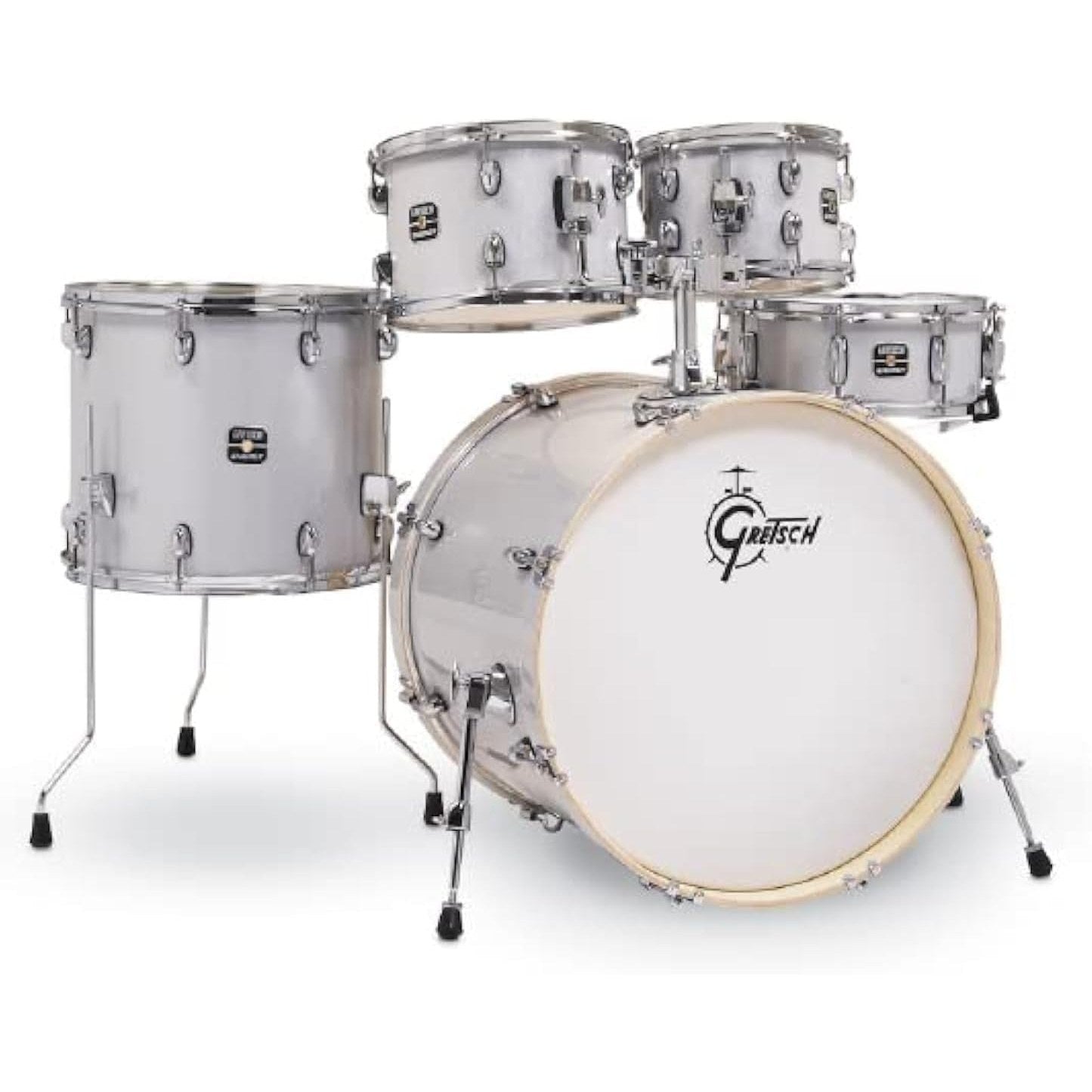 Gretsch Energy 5pc Drum Shell Pack Silver Sparkle 22/10/12/16/14 - Drum Center Of Portsmouth