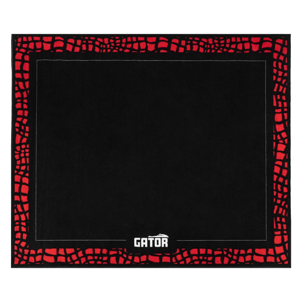 Gator Drum Rug 78x66 Black - Drum Center Of Portsmouth