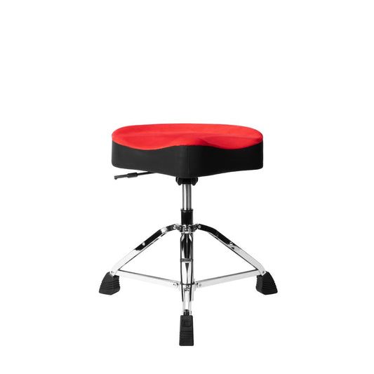 Gator Air Glide Drum Throne Saddle Seat, Red - Drum Center Of Portsmouth