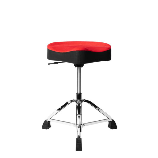 Gator Air Glide Drum Throne Saddle Seat, Red - Drum Center Of Portsmouth