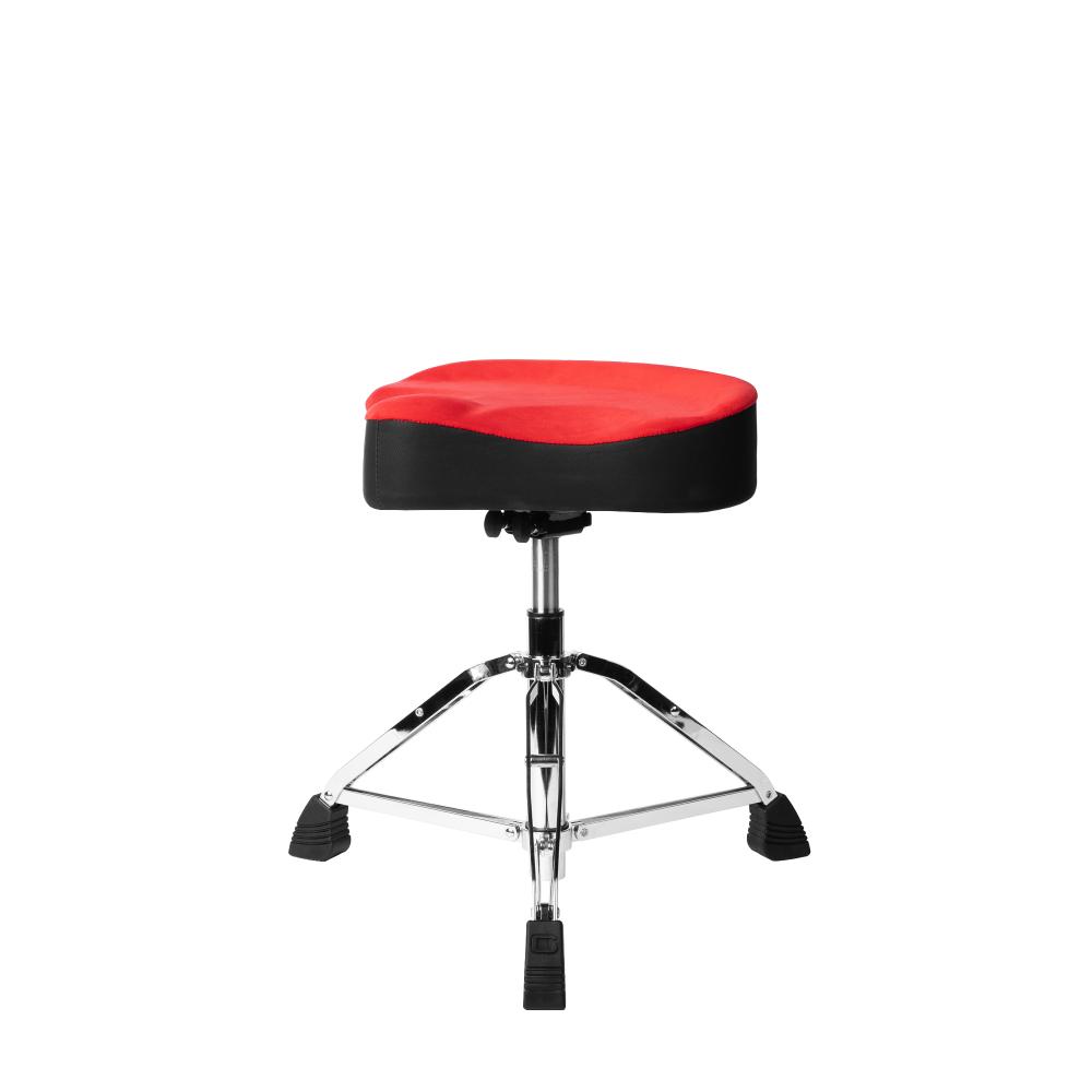 Gator Air Glide Drum Throne Saddle Seat, Red - Drum Center Of Portsmouth