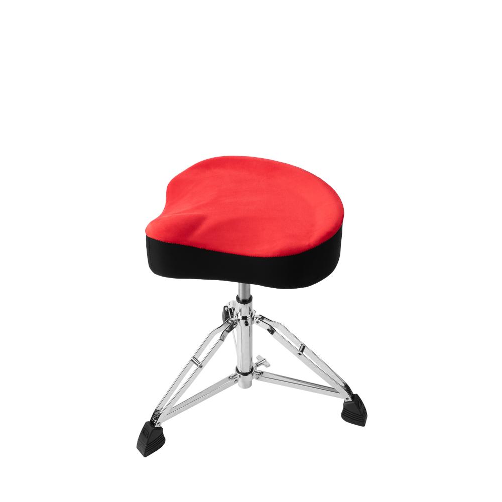 Gator Air Glide Drum Throne Saddle Seat, Red - Drum Center Of Portsmouth
