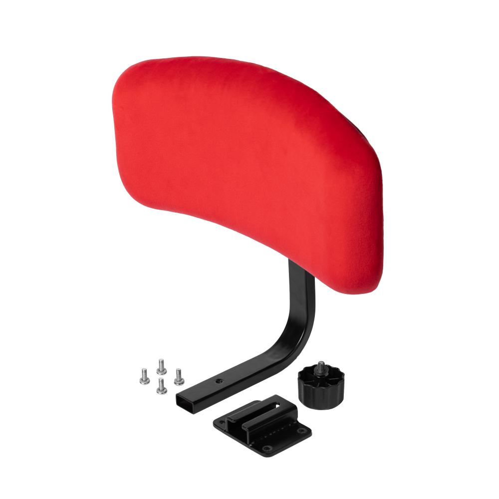 Gator Drum Throne Backrest Only, Red - Drum Center Of Portsmouth