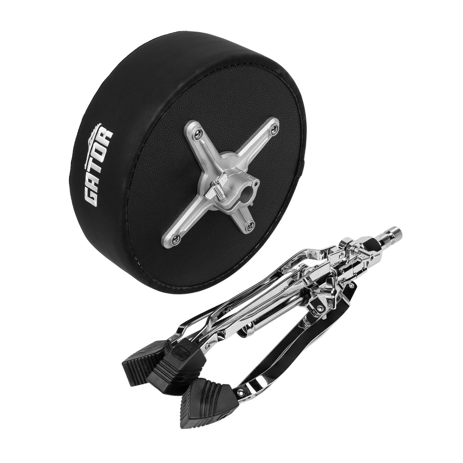 Gator Spindle Round Seat Drum Throne Black - Drum Center Of Portsmouth
