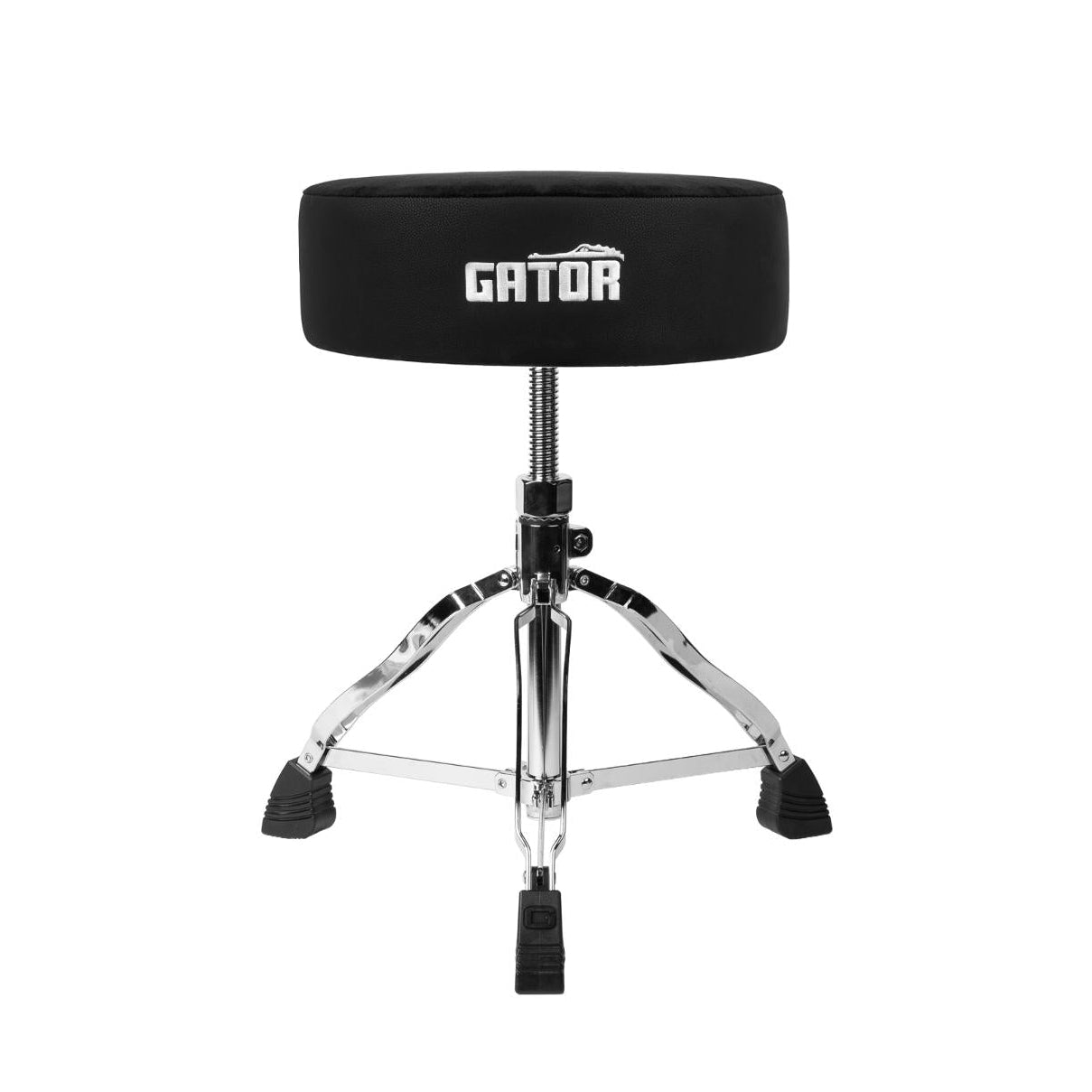 Gator Spindle Round Seat Drum Throne Black - Drum Center Of Portsmouth