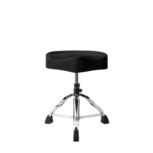 Gator Spindle Drum Throne Saddle Seat, Black - Drum Center Of Portsmouth