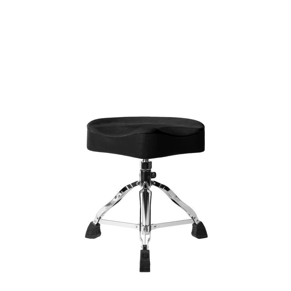 Gator Spindle Drum Throne Saddle Seat, Black - Drum Center Of Portsmouth