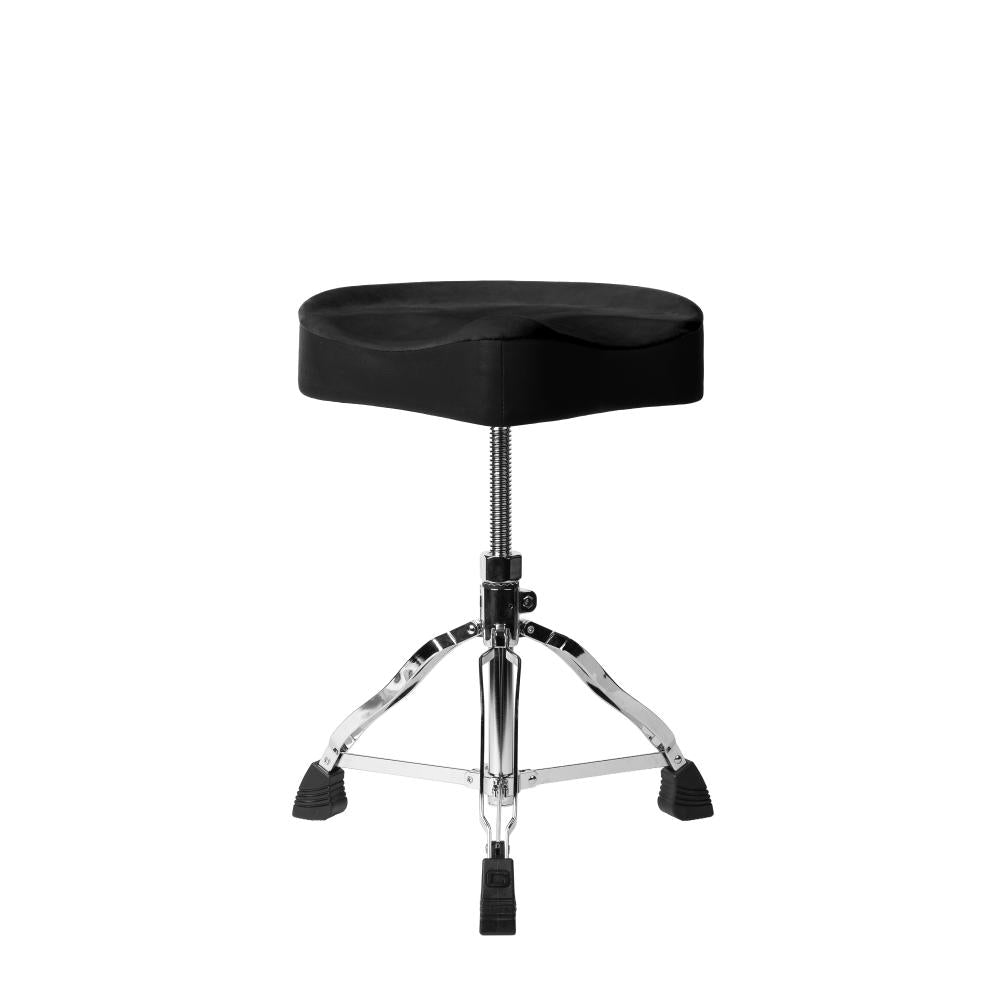 Gator Spindle Drum Throne Saddle Seat, Black - Drum Center Of Portsmouth
