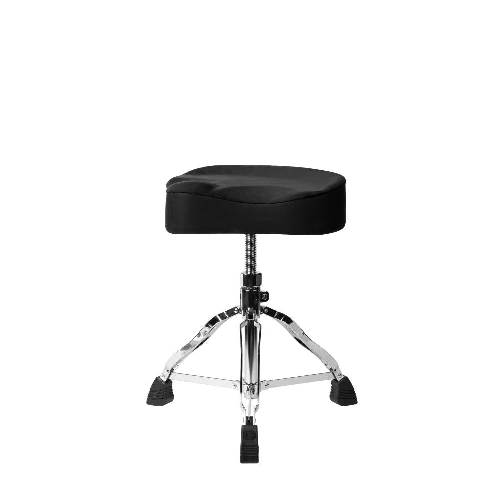 Gator Spindle Drum Throne Saddle Seat, Black - Drum Center Of Portsmouth