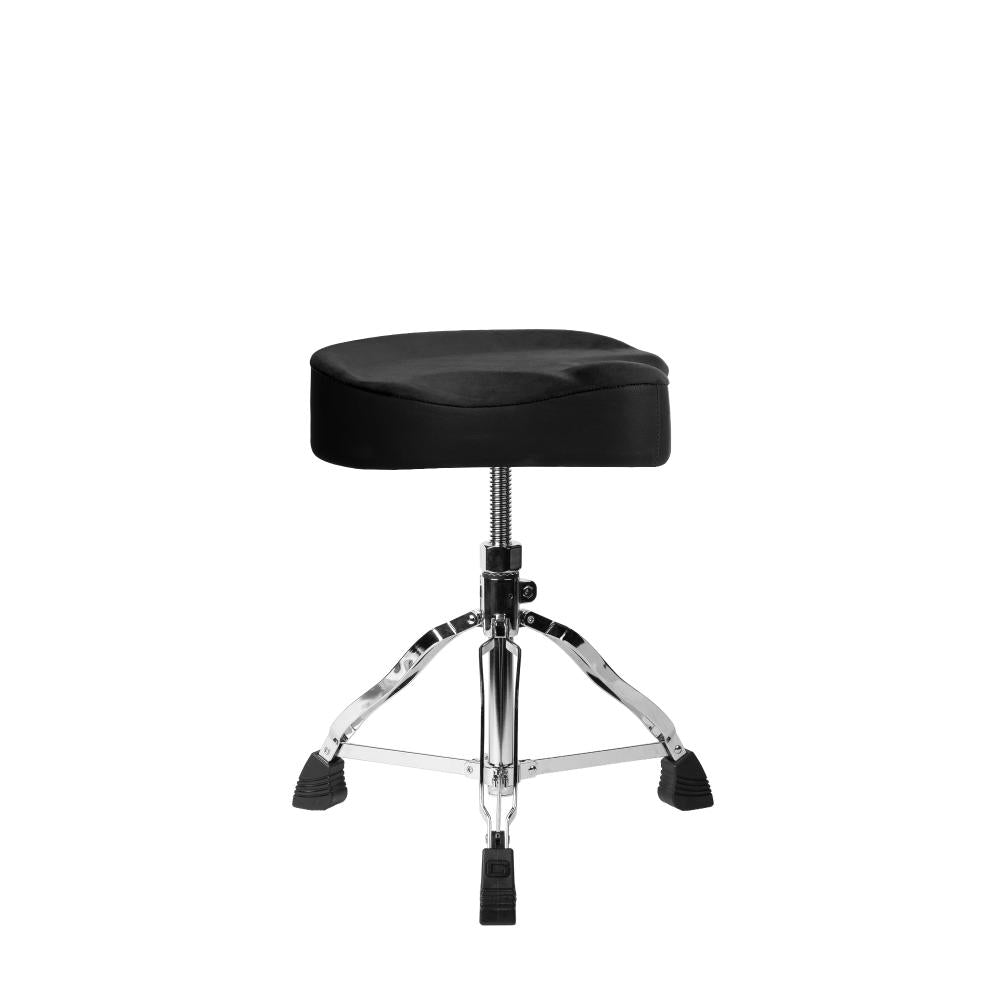 Gator Spindle Drum Throne Saddle Seat, Black - Drum Center Of Portsmouth