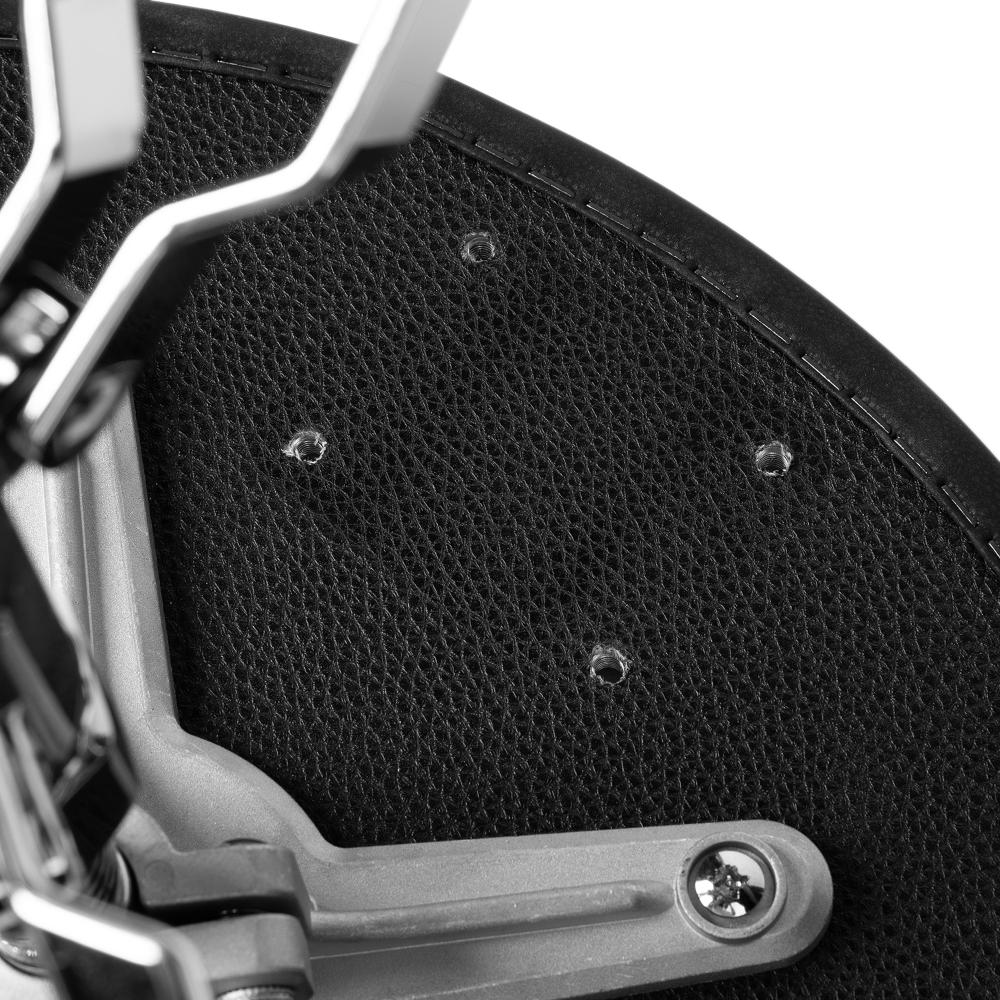 Gator Spindle Drum Throne Saddle Seat, Black - Drum Center Of Portsmouth