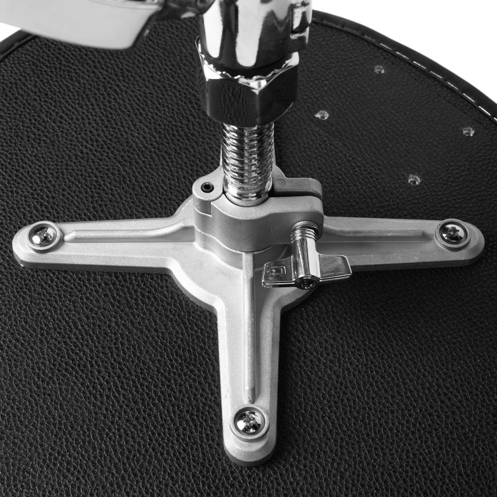 Gator Spindle Drum Throne Saddle Seat, Black - Drum Center Of Portsmouth
