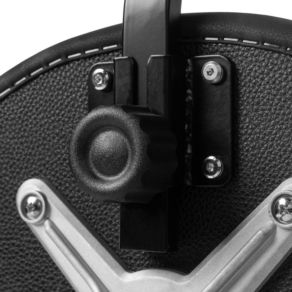 Gator Spindle Drum Throne Saddle Seat, Black - Drum Center Of Portsmouth