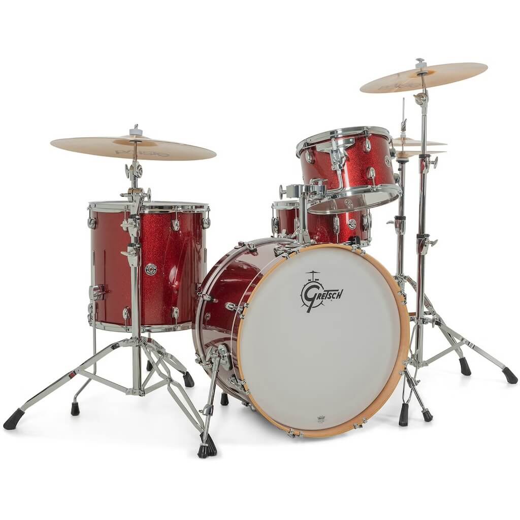 Gretsch Catalina Club 4pc Drum Set 22/12/16/14 Dark Cherry Sparkle - Drum Center Of Portsmouth