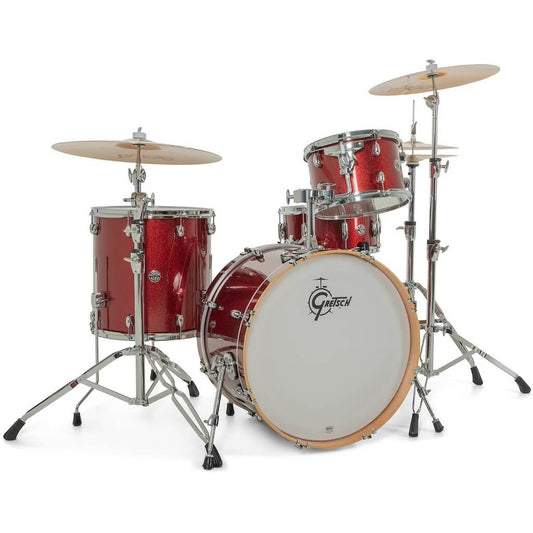 Gretsch Catalina Club 4pc Drum Set 20/12/14/14 Dark Cherry Sparkle - Drum Center Of Portsmouth