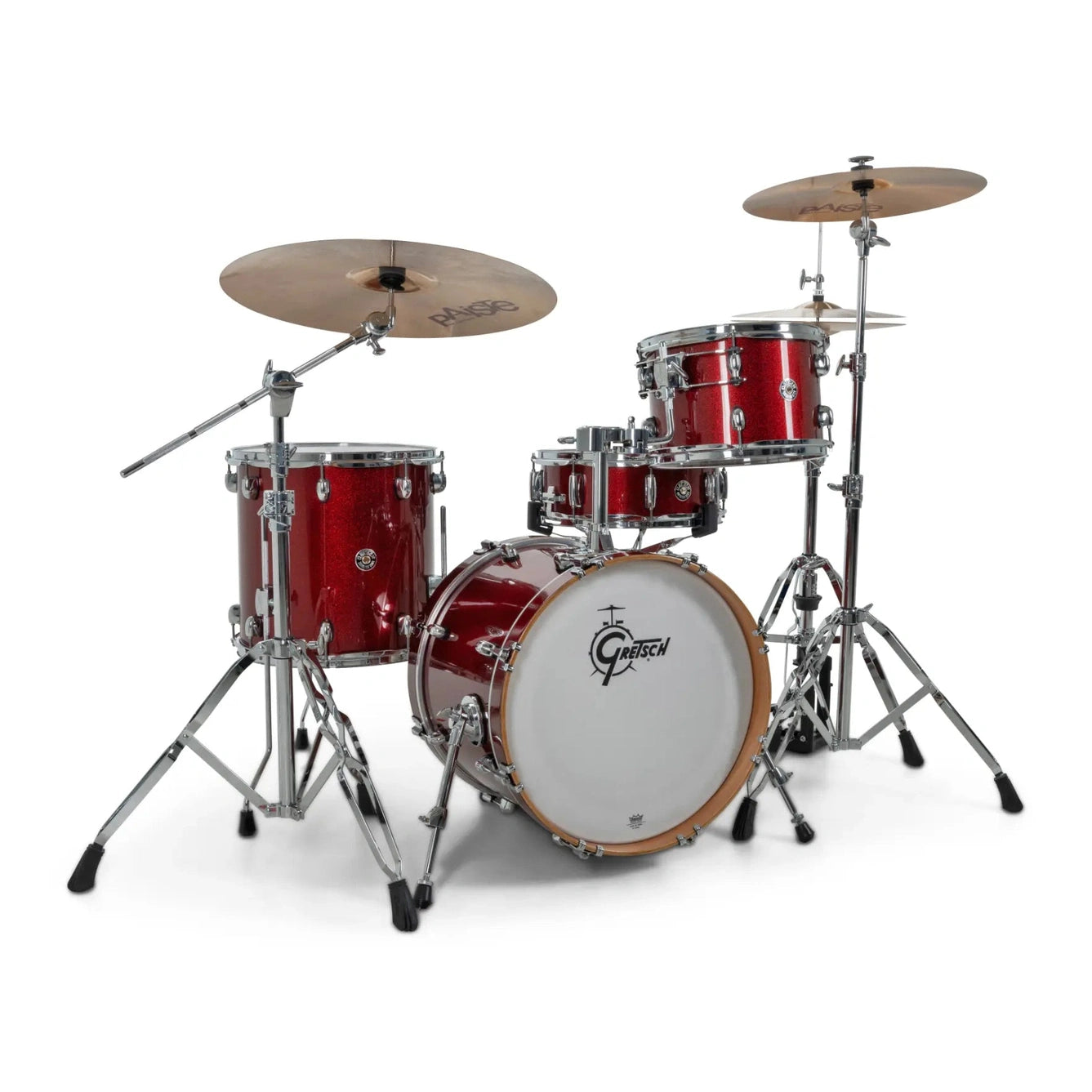 Gretsch Catalina Club CC2 4pc Drum Set 18/12/14/14 Dark Cherry Sparkle - Drum Center Of Portsmouth