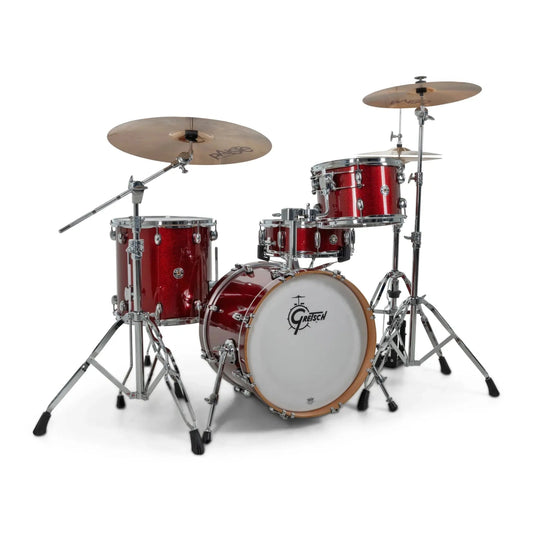 Gretsch Catalina Club CC2 4pc Drum Set 18/12/14/14 Dark Cherry Sparkle - Drum Center Of Portsmouth