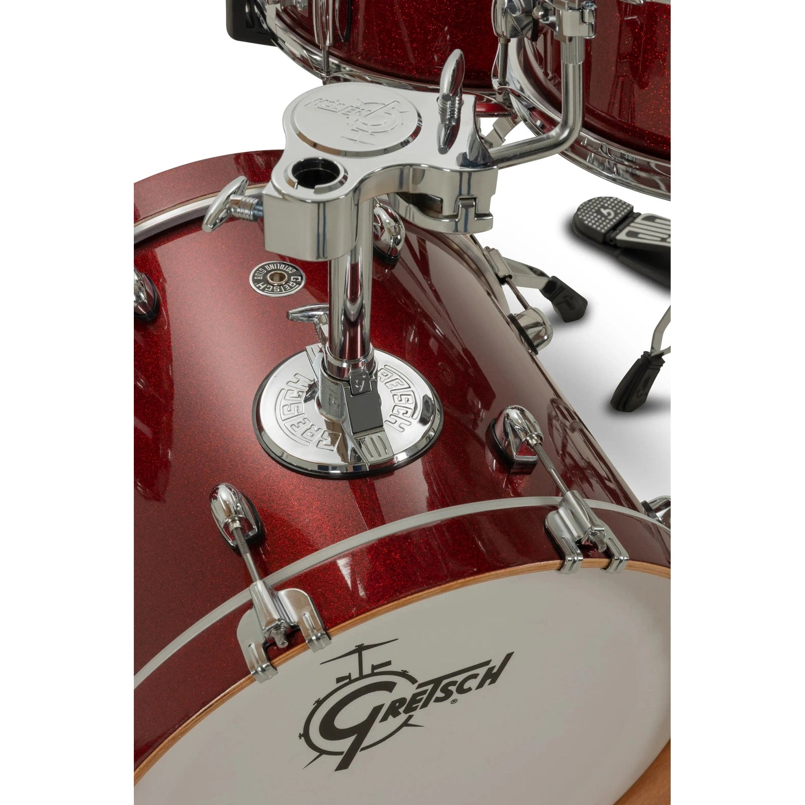 Gretsch Catalina Club CC2 4pc Drum Set 18/12/14/14 Dark Cherry Sparkle - Drum Center Of Portsmouth