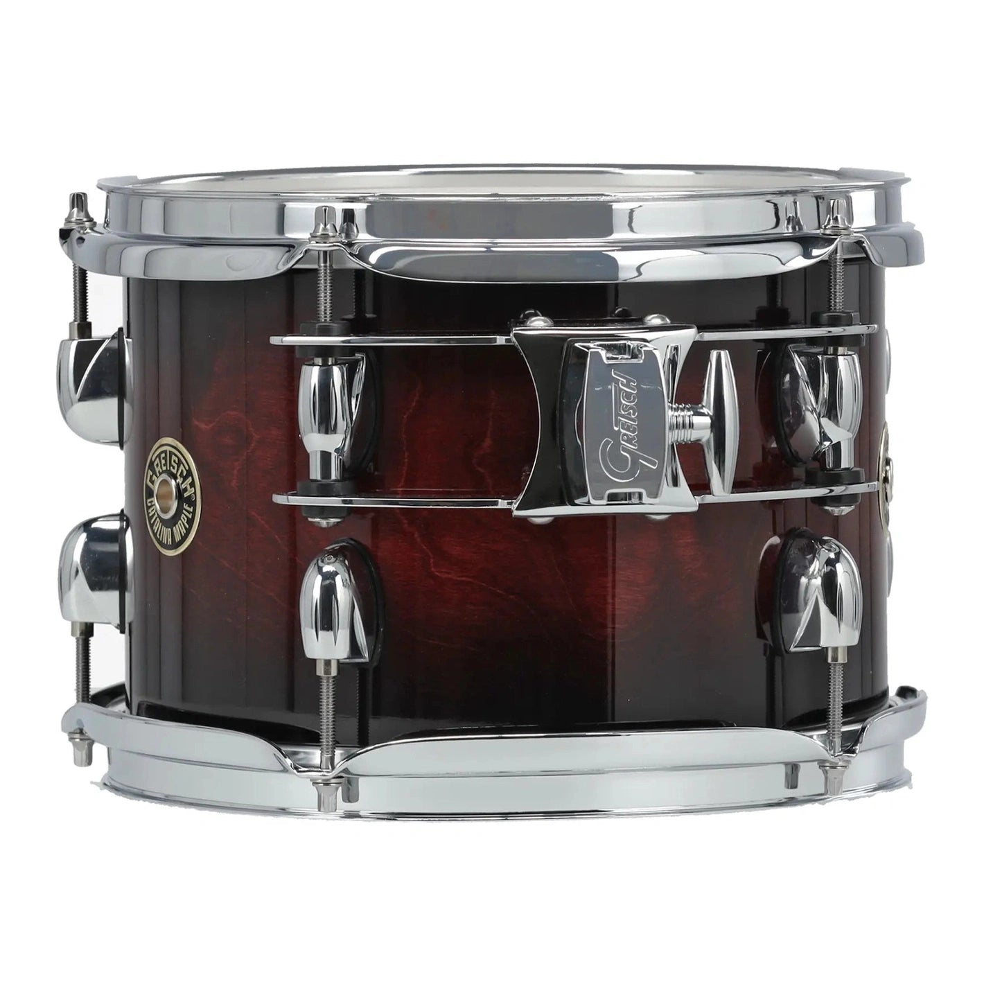 Gretsch Catalina Maple CM2 Mounted Tom 10x7 Deep Cherry Burst