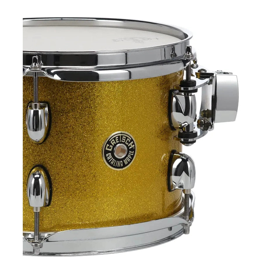 Gretsch Catalina Maple CM2 Mounted Tom 10x7 Lemon Sparkle