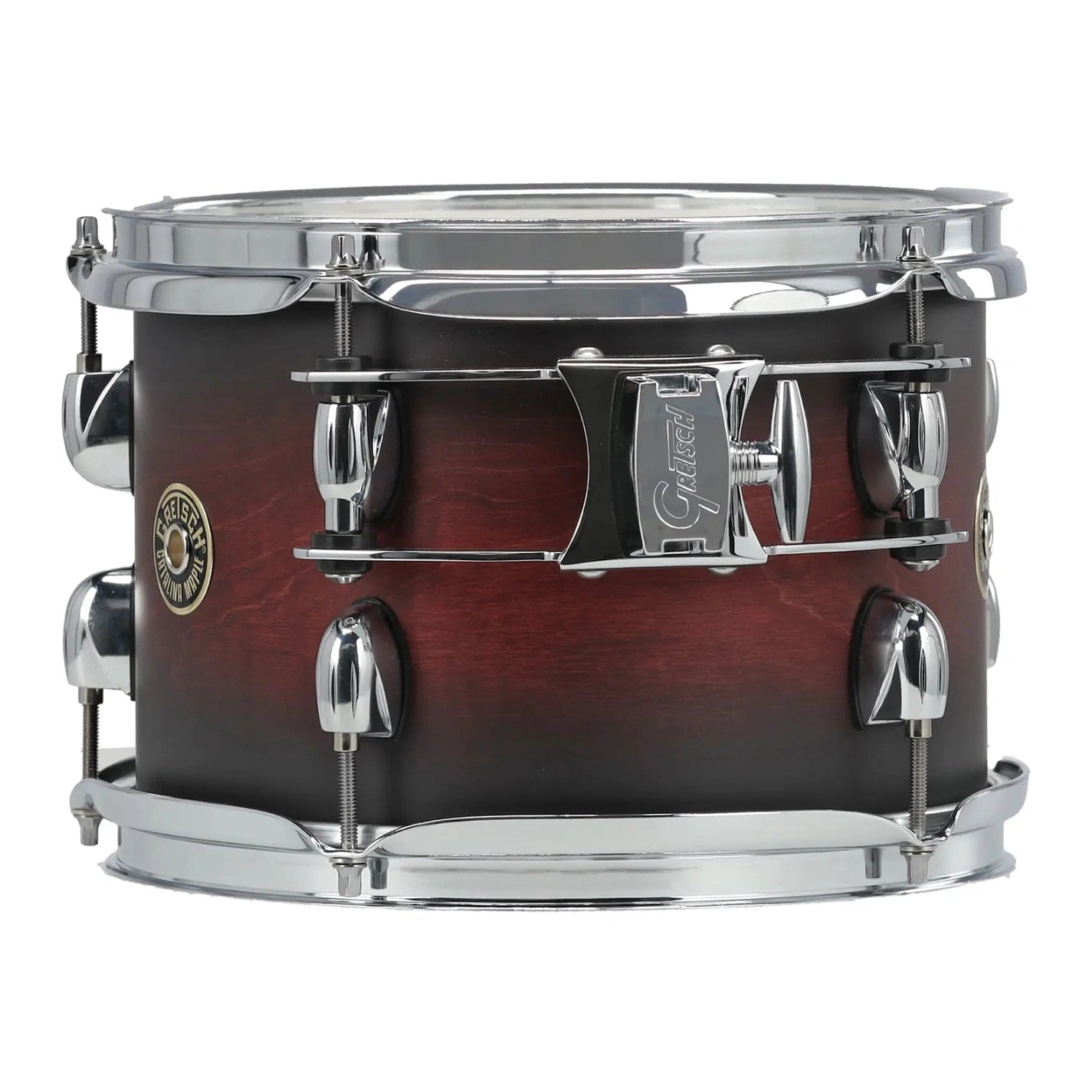 Gretsch Catalina Maple CM2 Mounted Tom 10x7 Satin Deep Cherry Burst