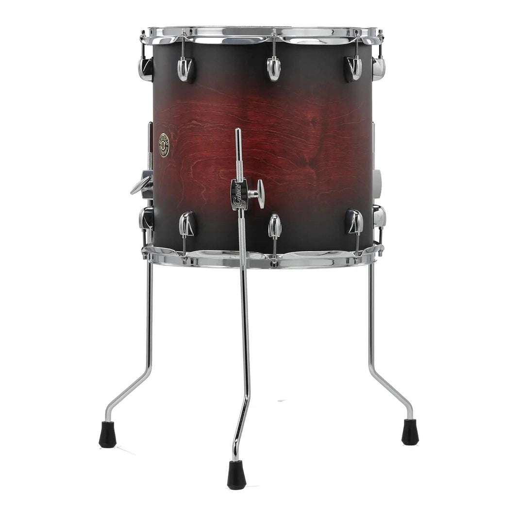 Gretsch Catalina Maple CM2 Floor Tom 14x14 Satin Deep Cherry Burst