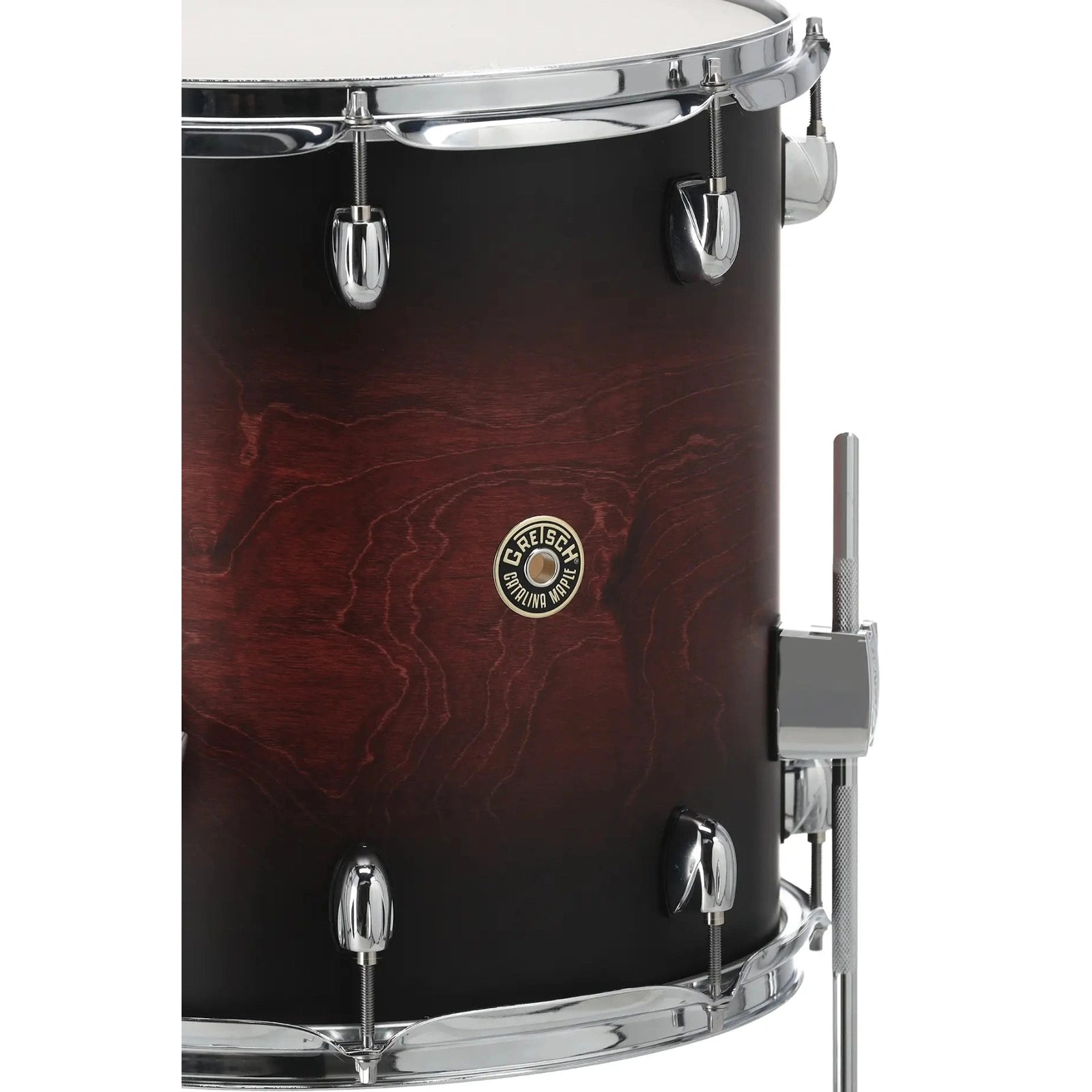Gretsch Catalina Maple CM2 Floor Tom 14x14 Satin Deep Cherry Burst