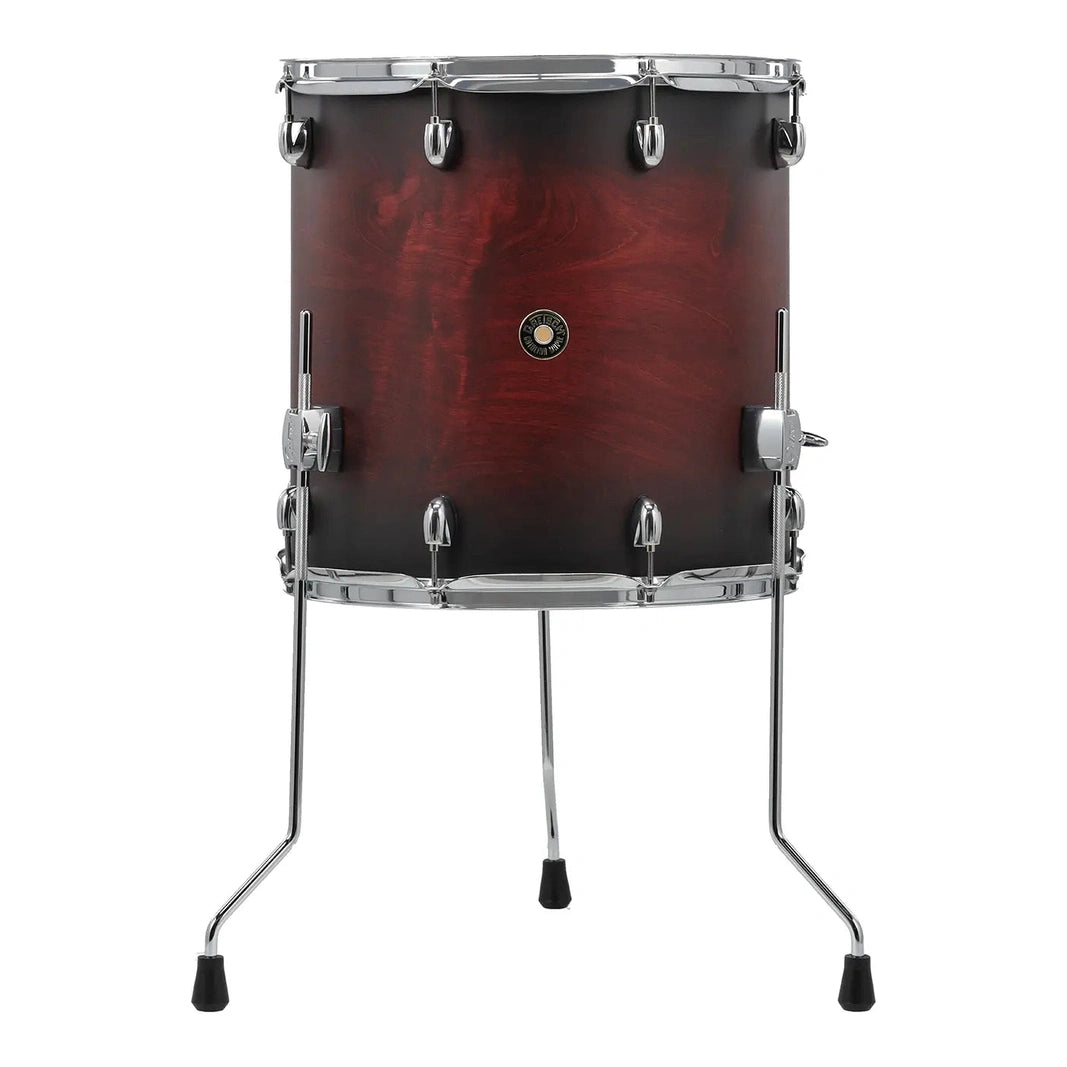 Gretsch Catalina Maple CM2 Floor Tom 16x16 Satin Deep Cherry Burst