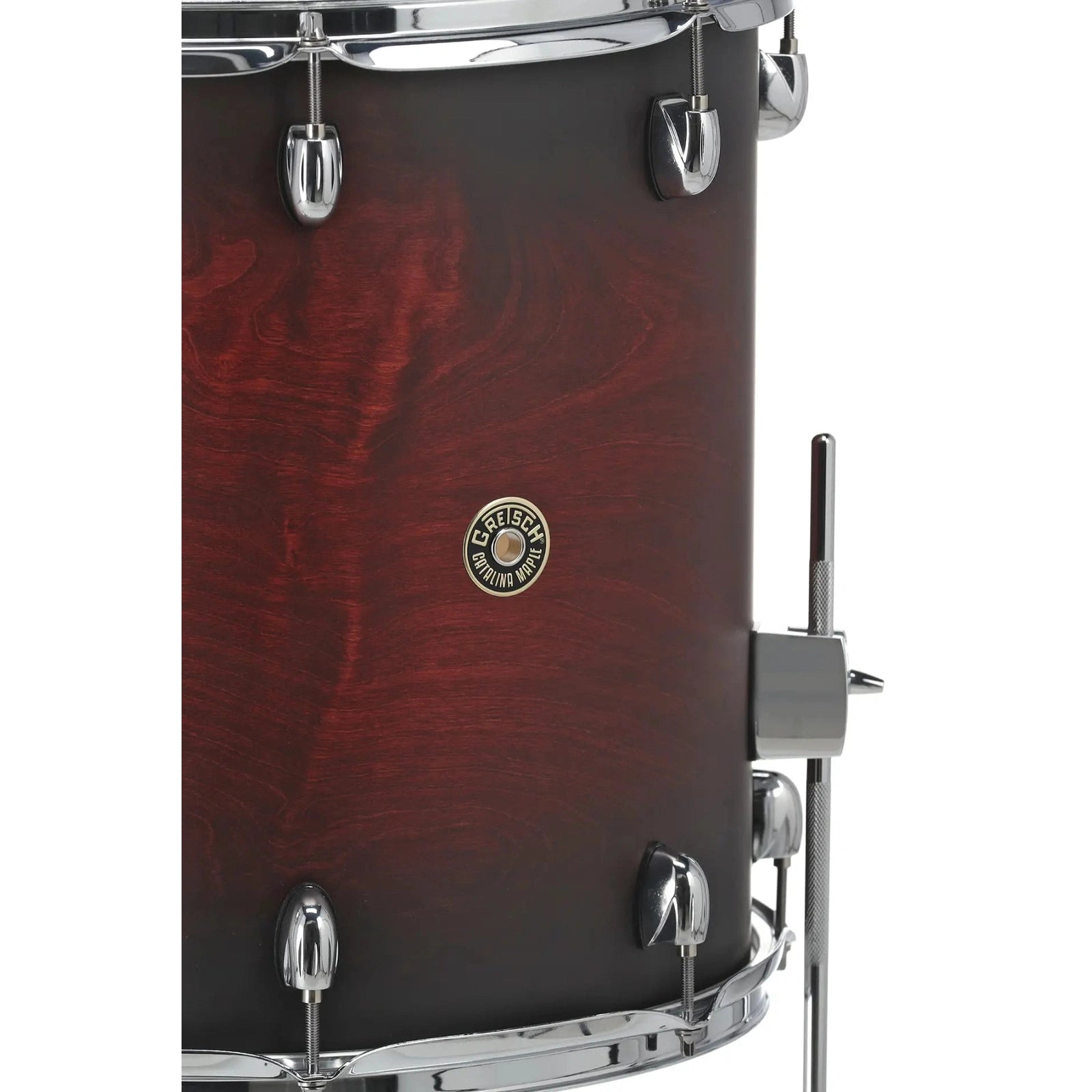 Gretsch Catalina Maple CM2 Floor Tom 16x16 Satin Deep Cherry Burst
