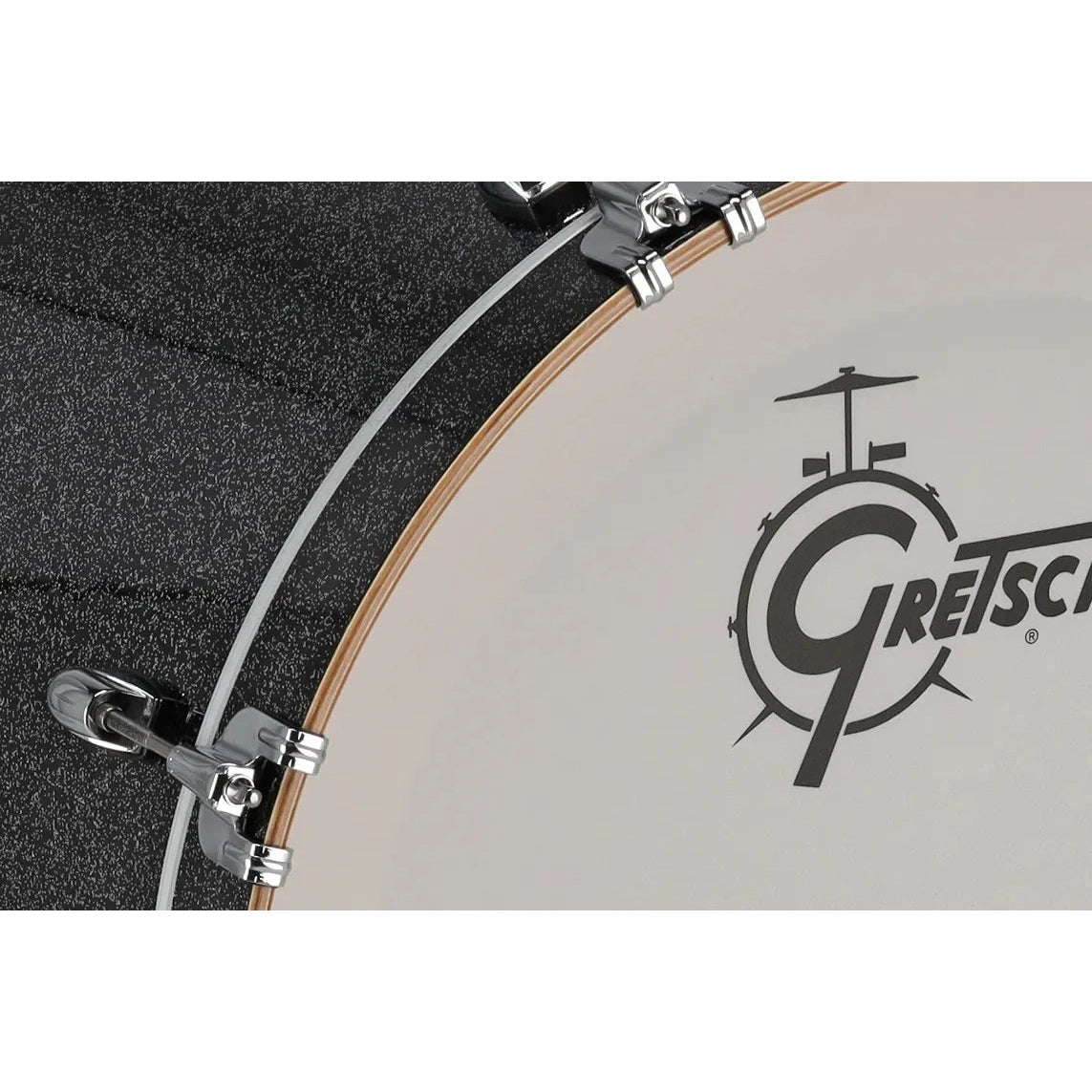 Gretsch Catalina Maple CM2 Bass Drum 20x16 Black Stardust