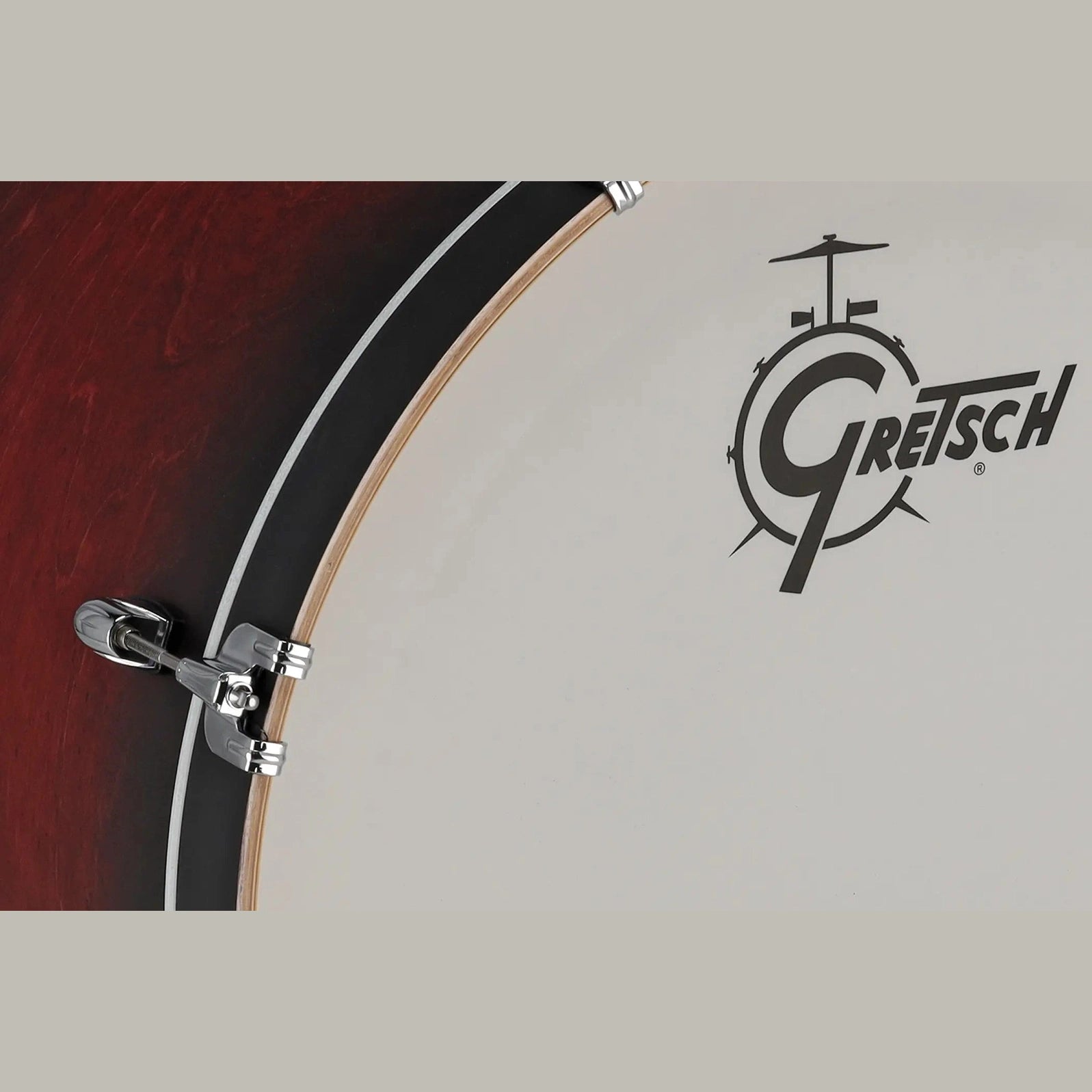 Gretsch Catalina Maple CM2 Bass Drum 22x16 Satin Deep Cherry Burst