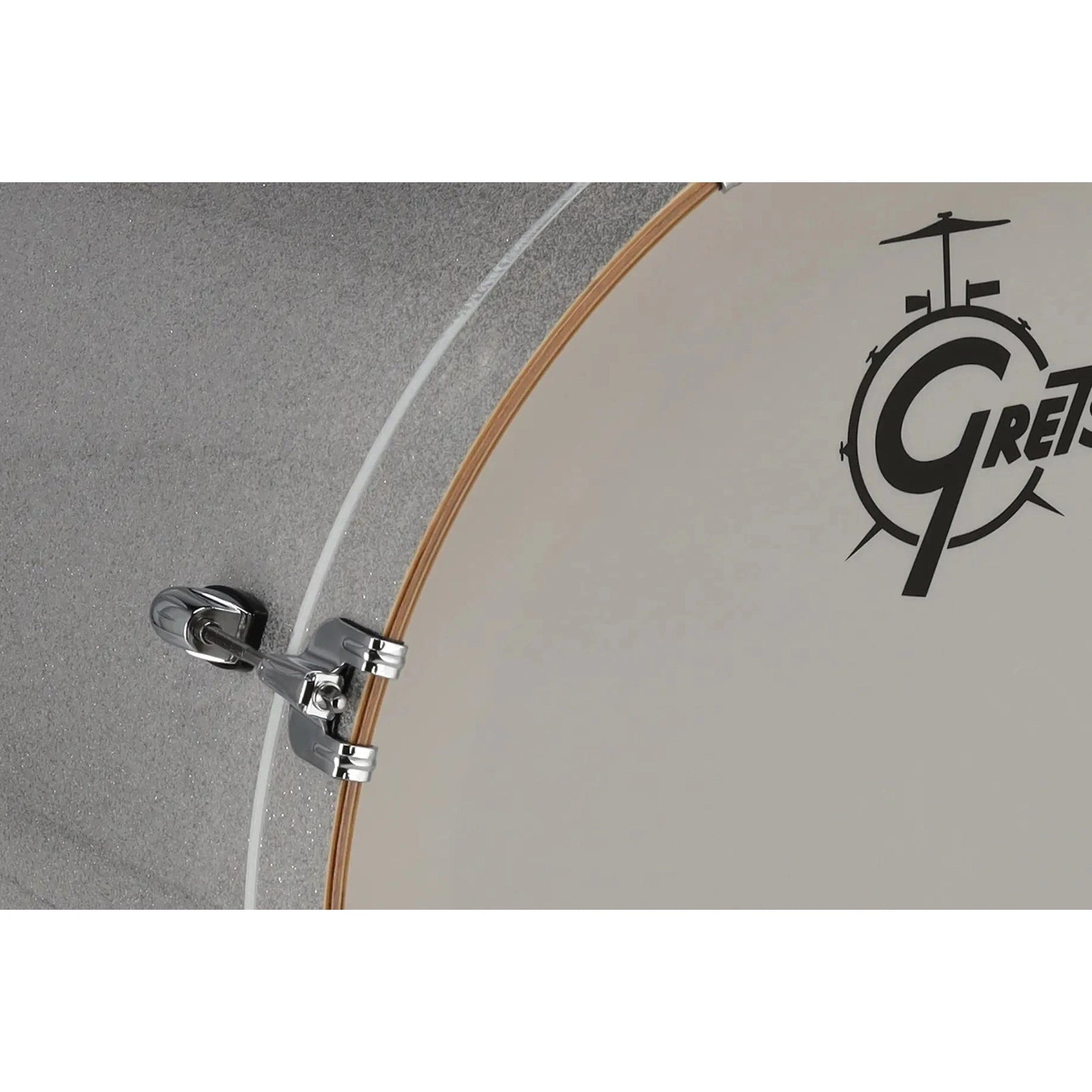 Gretsch Catalina Maple CM2 Bass Drum 22x16 Silver Sparkle