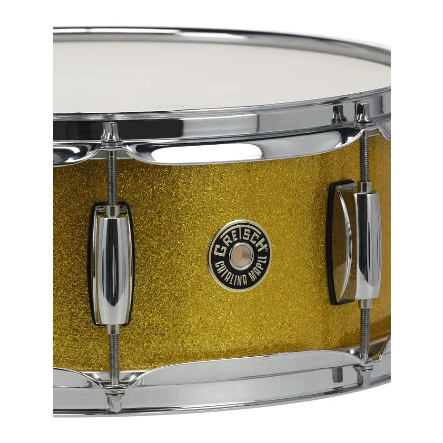 Gretsch Catalina Maple CM2 Snare Drum 14x5.5 Lemon Sparkle