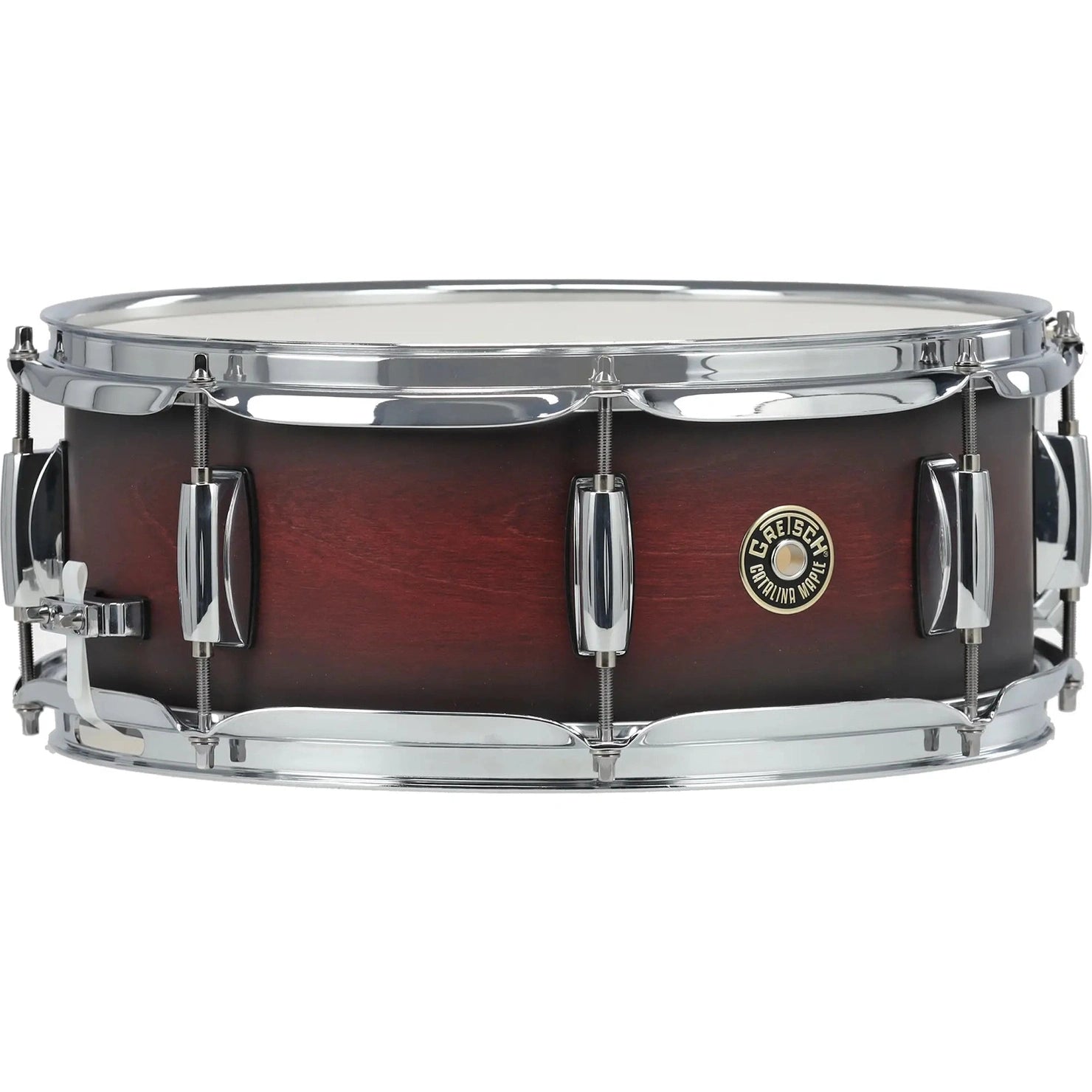 Gretsch Catalina Maple CM2 Snare Drum 14x5.5 Satin Deep Cherry Burst