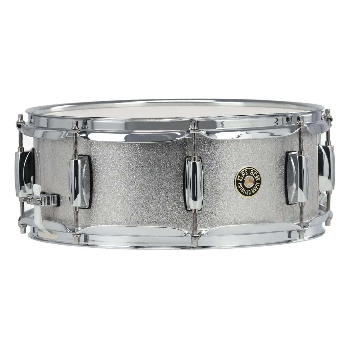 Gretsch Catalina Maple CM2 Snare Drum 14x5.5 Silver Sparkle