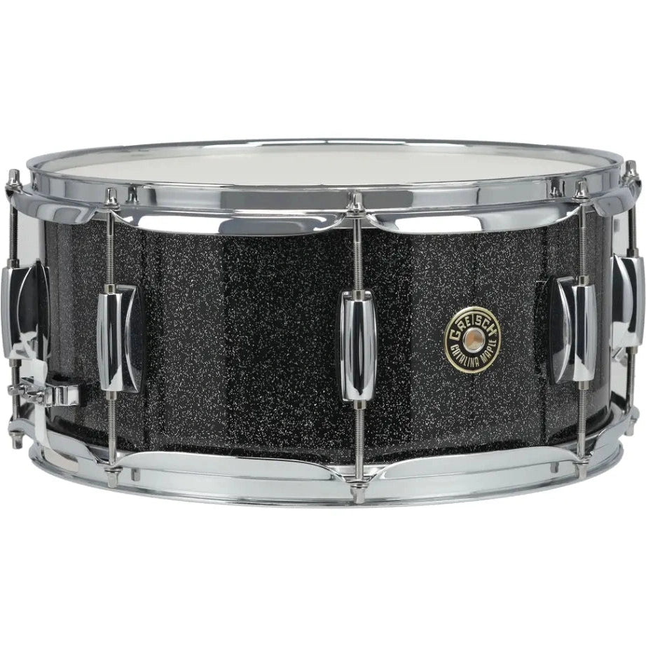 Gretsch Catalina Maple CM2 Snare Drum 14x6.5 Black Stardust