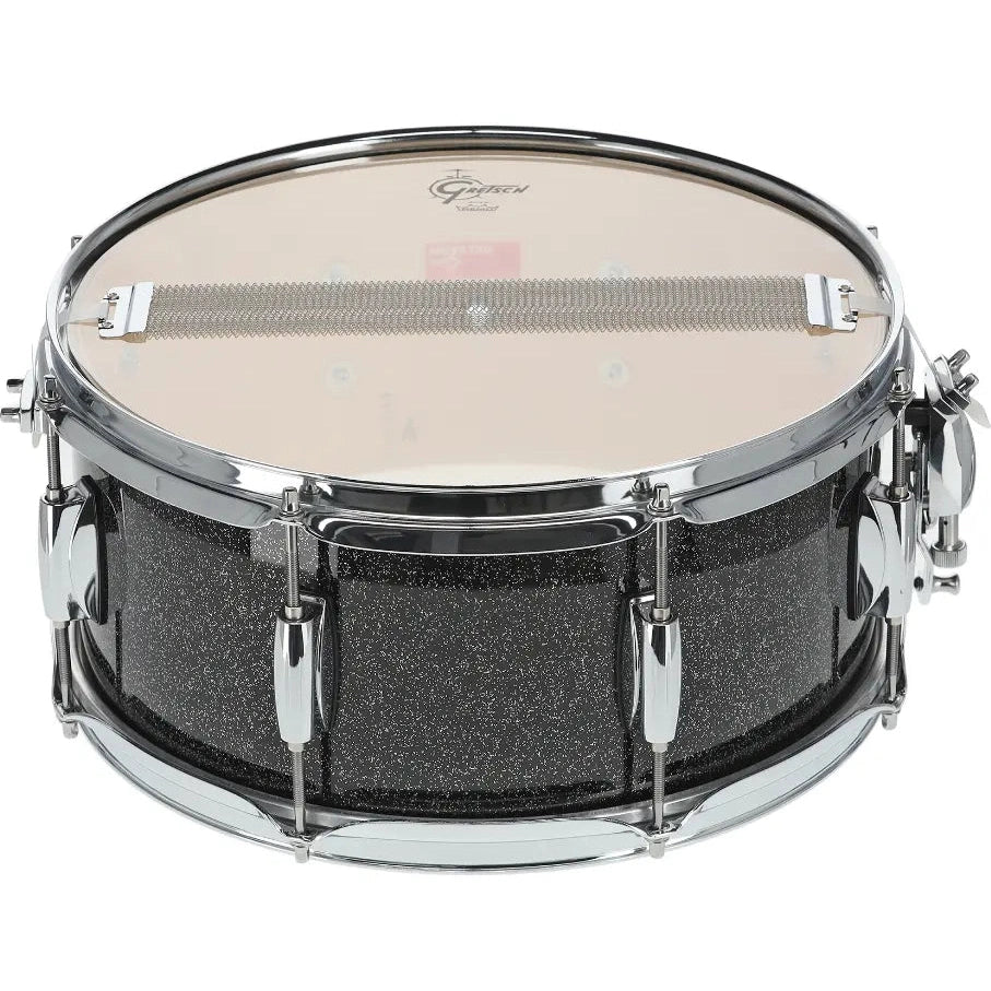 Gretsch Catalina Maple CM2 Snare Drum 14x6.5 Black Stardust