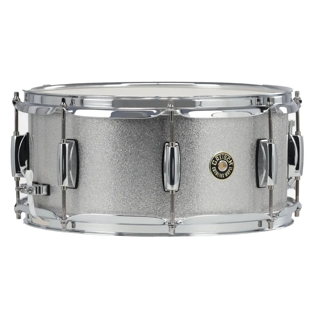 Gretsch Catalina Maple CM2 Snare Drum 14x6.5 Silver Sparkle