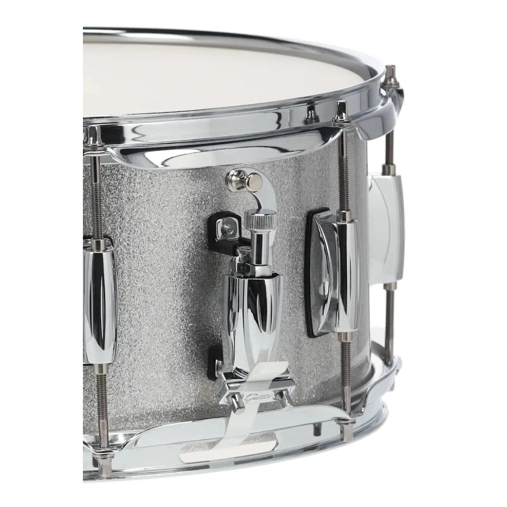 Gretsch Catalina Maple CM2 Snare Drum 14x6.5 Silver Sparkle